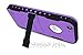 Armour Shell Rugged Waterproof Case for iPhone 6 with Apple Cell Charging Cable - Purple