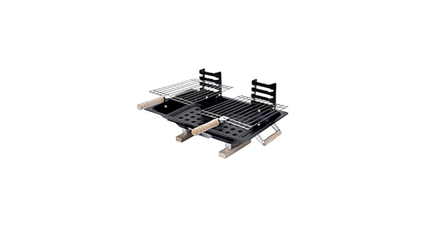 marsh allen cast iron hibachi charcoal grill