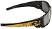 Oakley Mens Fuel Cell OO9096-20 Iridium Square Sunglasses,Polished Black Frame/Black Lens,One Size