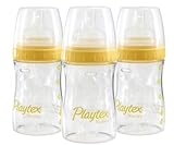Playtex 4 Ounce Drop-In Nurser 3-Pack - Daffodil