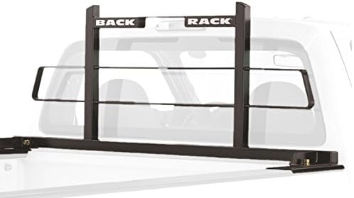 RealTruck Backrack Original Shortened Rack Frame Only | Black, No Drill | 15021 | Fits 1999-2025 Ford F-250/F-350/F-450