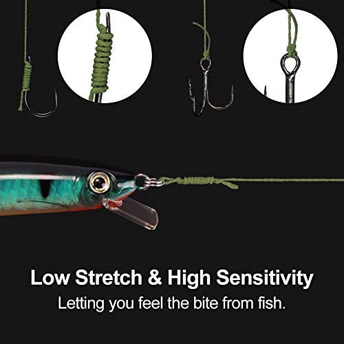 Skysper Tresse De Pêche Superpower 500m / 1000m Résistante à L’abrasion Tressée à 4 Brins Ligne De Pêche En Pe Tressée Fil De Pêche Pour Pêche à Leurre 20-100lb 3 Couleurs