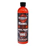 Renegade Products Rebel Red Liquid Metal Polish for high Polish on Aluminum, Stainless & Chrome