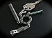 TEC Accessories UFO Titanium Keychain Organizer (8 Holes) - EDC Key Organizer Key Chain for Keyring Customization - Pocket and Compact Minimalist Keychain Holder