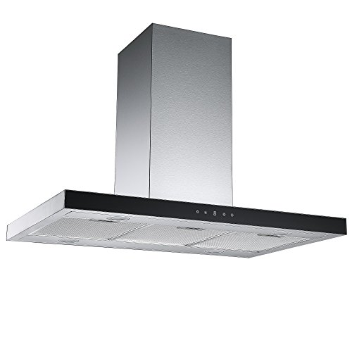 Cookology Idlint901bk Touch Control 90cm Black Linear Island