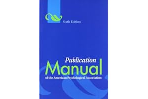 Publication Manual by APA 6th Edition