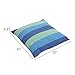 Lovinland Portable Hammock Chair, Hanging Chair Rope Swing Cotton Patio Yard Porch Sky Chair with Pillows for Indoor Outdoor Use
