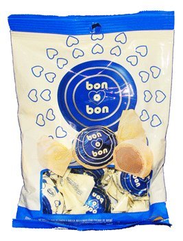Arcor Bon O Bon Bombones De Chocolate Blanco Y Oblea Rellenos Con Crema De Mani 105 Grs. (7790580300708)