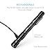 Anker Rechargeable Bolder P2 LED Pen Flashlight, 120 Lumens, IPX5 Water-Resistant, 900mAh NiMH Battery ×2 Included, 2 Modes (High Beam, Low Beam)