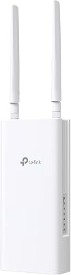 TL-MR110-Outdoor 4G LTE Router, WLAN Router SIM Karte, 4G Cat 4 bis zu 150 Mbit/s, 2,4 GHz WLAN bis 300 Mbit/s, PoE/DC-Stromversorgung, IP65, Betriebstemperatur -30℃ bis +60℃