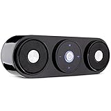 Bluetooth Speakers, ZENBRE Z3 10W Portable Wireless Speakers, Computer Speaker with Enhanced Bass Resonator [Upgraded Bluetooth 4.0] (Black)