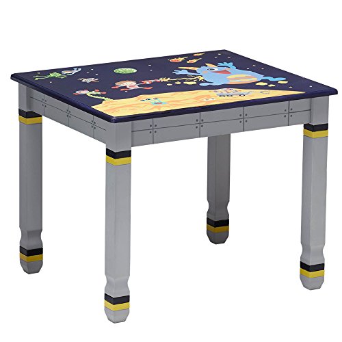 Fantasy Fields TD-12211SET Outer Space Table and Chairs (Set of 2), Blue/Outer Space