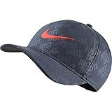 NIKE Golf Classic 99 Limited Edition U.S. Open Golf Snapback Hat Just Do It (Thunder Blue/Rush Coral)