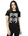 Supernatural Women's Winchester Mugshots Boyfriend Fit T-Shirt X-Large Black