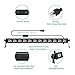 90W 60LED RGB Par Lights - Remote & DMX Control - Sound Activated Master Slave - Uplights for DJ Events Wedding Party Music Show Church Stage Band Performance - 2Pack (Par Light)
