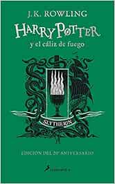 Harry Potter y el cáliz de fuego (edición Gryffindor de 20º aniversario) (Harry Potter 4): Edición Slytherin/ Slytherin Edition