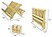 ADORN HOME BAMBOO CUTLERY, PLATE & UTENSIL DRYING DISH RACK, DETACHABLE UTENSIL HOLDER, FOLDABLE DISH RACK DESIGN| 2 ADDITIONAL BOTTOM CUP RACKS | 16 PLATE SLOTS