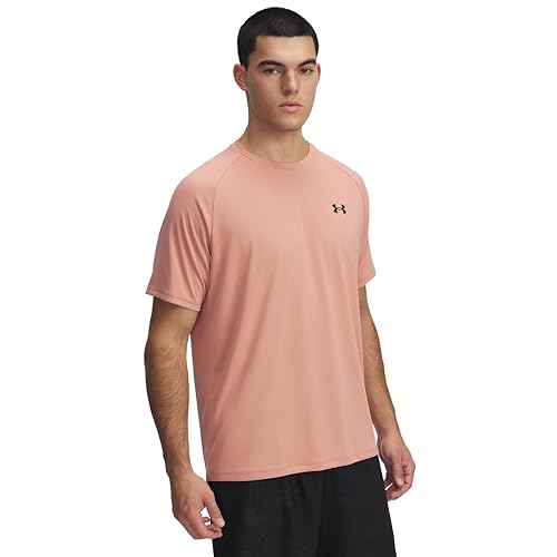 Under Armour Men's Tech 2.0 Short-Sleeve T-Shirt, (696) Canyon Pink / / Black, X-Large