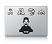 Aang Avatar (V3) Fire Water Earth Air The Last Airbender Apple Macbook Decal Vinyl Sticker Apple Mac Air Pro Laptop Sticker