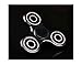 Ysiop Twiddle Tri Spinner Hand Toy for Fidget,Gadget Spinners with Imported Ball