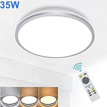 Airand 40w Led Ceiling Light With Remote Rattan Ceiling Lamp Timer