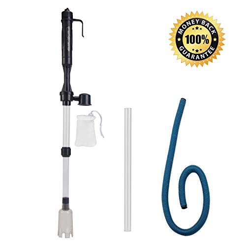 bedee Electric Fish Tank Vacuum Cleaner Syphon Operated Gravel Water Filter Cleaner Sand Washer