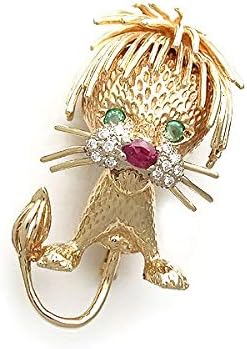 Amazon ブチェラッティ Buccellati ライオンブローチ ダイヤ ルビー エメラルド K18yg Wg 中古 ブローチ 通販 Amazon ブチェラッティ Buccellati ライオンブローチ ダイヤ ルビー エメラルド K18yg Wg 中古 ブローチ 通販