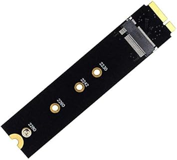 Amazon Com Godshark M 2 Ngff Sata To A1465 A1466 12 Year Only Adapter For Macbook Air Ssd Replacement Hdd Hard Disk Drive Converter Card Support 2230 2242 2260 2280 Ssd Electronics