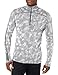 Helly Hansen Men's HH LIFA Merino Wool 1/2 Zip Lightweight Moisture Wicking Long Sleeve Thermal Baselayer Top