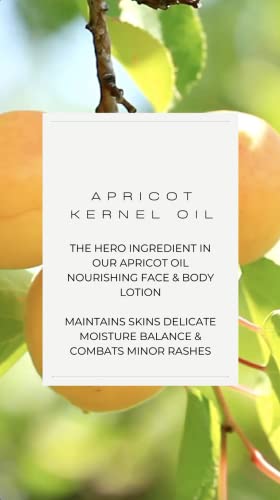 VIVAIODAYS Organic Apricot Oil Face & Body Lotion for Baby & Family, Travel-Size Moisturizer with Aloe & Olive Oil, Gentle Hydration for Sensitive Skin, 3.4 fl. oz.