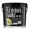 The-Bulk-Protein-Company-Serious-Gainz--Mass-Gainer-Protein-Powder--Banana-5kg-B142-BA The Bulk Protein Company, SERIOUS GAINZ - Whey Protein Powder - Weight Gain, Mass Gainer - 30g Protein Powders (Banana…