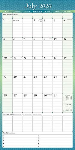Ultimate Family Planner 2020 12 x 12 Inch Monthly Square Wall Calendar with Foil Stamped Cover by Wyman Publishing, Stationery Organizer