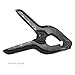 LimoStudio (6 pcs) 4.5 inch Black Spring Clamps for Studio, Canvas, Muslin, Paper, Backdrop, Background, Wood Work, Strong Grip Clamping & Flexible Movable Teeth, Comfortable Grip, AGG363