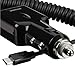 Amazon Basics Micro USB Universal Car Charger for Android - Coiled Cable