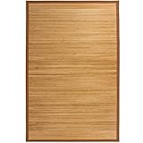 Best Choice Products Bamboo Area Rug Carpet Indoor Outdoor Wood 5' X 8'