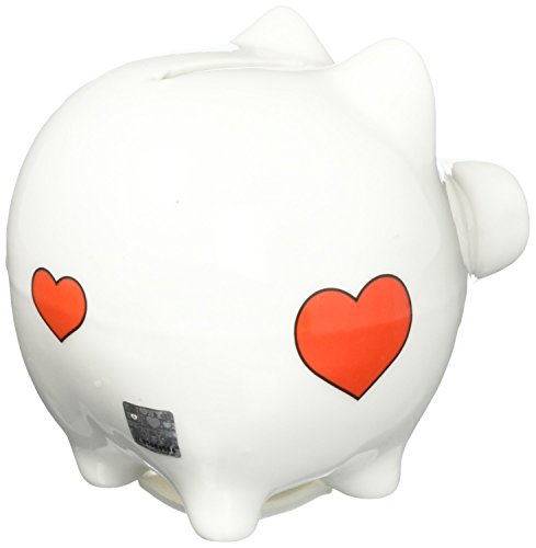 I Love NY Piggy Bank, Ceramic New York City Souvenir, Kids NYC Souvenirs