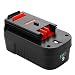 Powilling 18V 5.0Ah HPB18 Replacement Lithium-Ion Battery for Black and Decker 18 Volt Battery Firestorm 18v Battery HPB18-OPE 244760-00 A1718 FS18FL FSB18 Black Decker 18V Battery primary