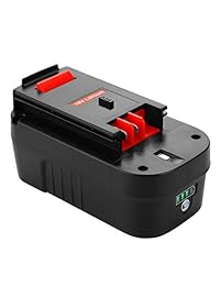 Powilling Innovation 5.0Ah Lithium-Ion HPB18 Replacement Battery for Black and Decker 18 Volt Battery HPB18-OPE 244760-00 A1718 FS18FL FSB18 Black Decker 18V Battery