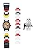 LEGO Watches and Clocks Quartz Plastic Watch, Color:White (Model: 8020325)