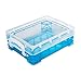 Advantus Crafts Storage Studios Super Stacker 6-Pack of Crayon Box 1.5 x 3.5 x 4.75 inches; Set Comes in Random Color Combinations of Blue, Clear, Green, Purple or Red (Colors Will Vary from Image)