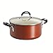 Tramontina Style 01 Covered Dutch Oven Ceramica 5-Quart Metallic Copper, 80110/050DS