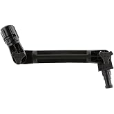Scotty #429 Extended Gear Head Adapter , BLACK | Fishing Accessory, Heavy-Duty Nylon, Kayak Accessories, Rod Holder Extender