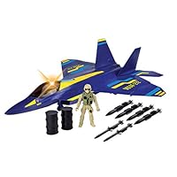 Richmond Toys New Battle Zone F-22 Raptor Fighter Jet Play Set