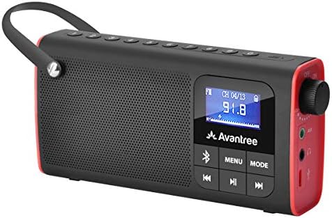 portable fm radio with bluetooth output