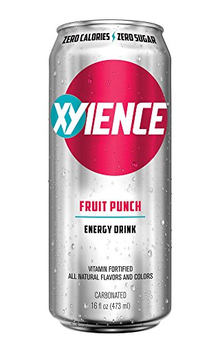 Xyience Energy Drink, Fruit Punch, 16 Ounce (12 Count)