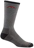 Darn Tough Coolmax Boot Cushion Socks - Men's Gray/Black Large