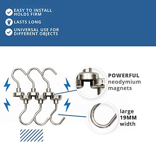 4 Maskeny+Neodymium+Magnetic+Storage+Organization