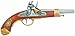 Denix Napoleon's Flintlock Pistol, Brass - Non-Firing Replica