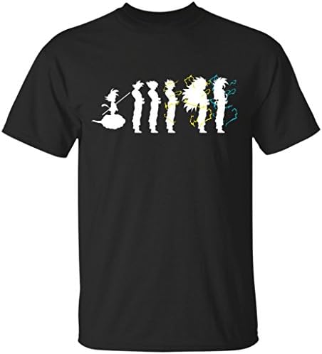 Saiyan Evolution Shirt-Super Saiyan-Son Goku Shirt Dragon Ball-Unisex