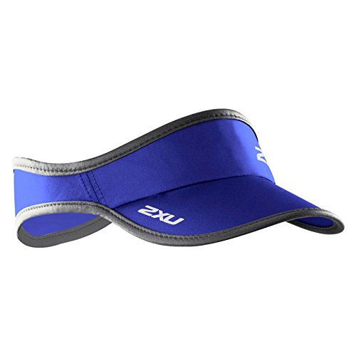 2XU Run Visor, Cobalt Blue/Ink, One Size